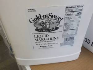 lot 272 image: 2 - 17.5 lb. jugs Gold n Sweet Liqu...