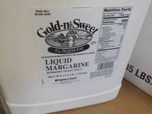 lot 273 image: 2 - 17.5 lb. jugs Gold n Sweet Liqu...