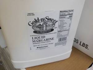 lot 275 image: 2 - 17.5 lb. jugs Gold n Sweet Liqu...