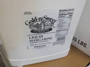 lot 278 image: 2 - 17.5 lb. jugs Gold n Sweet Liqu...