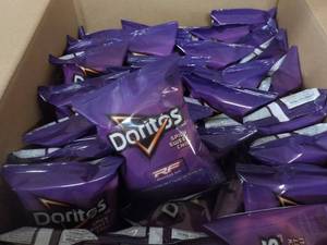 lot 303 image: Case of 72 Bags Doritos Spicy Sweet...