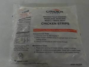 lot 311 image: 5 lb. Bag Frozen Crider Foods Fully...