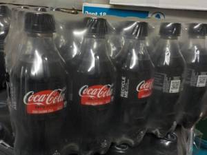 lot 374 image: Case of 24 Bottles Coca Cola Zero S...