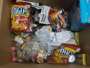 lot 196 image: Box of Food all past best date...