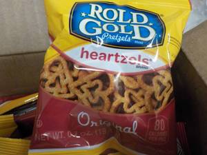 lot 200 image: Case of  .7 oz Bags Rold Gold ...