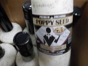 lot 203 image: 6 - 33.8 oz Bottles Poppy Seed Dres...