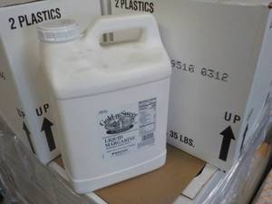 lot 265 image: 2 - 17.5 lb. jugs Gold n Sweet Liqu...