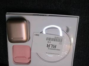 lot 21 image: Bluetooth Airbuds with Charger open...