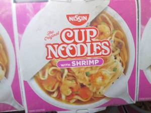 lot 37 image: 2-6 Packs Nissin Cup Noodles w Shr...