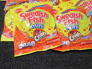 lot 56 image: 12- 3.6 oz Bags of Swedish Fish Min...