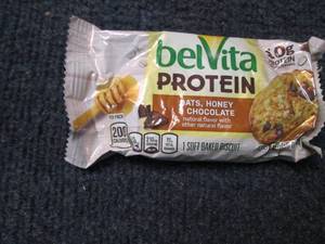 lot 85 image: 18 - 1.76 oz Pks belVita Protein Bi...