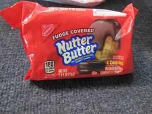 lot 88 image: 12- 2.63 oz pks Nutter Butters...