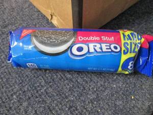 lot 108 image: 12- 8ct 4.1 oz Pks Double Stuf Oreo...