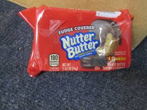 lot 123 image: 12- 2.63 oz pks Nutter Butters...