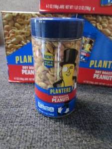 lot 144 image: 12- 7 oz Jars Planters Dry Roasted ...