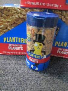 lot 146 image: 12- 7 oz Jars Planters Dry Roasted ...