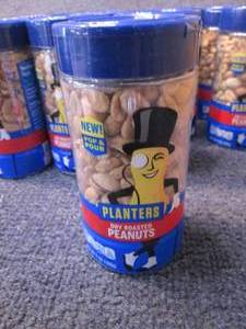 lot 147 image: 12- 7 oz Jars Planters Dry Roasted ...