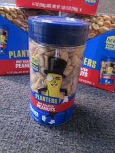 lot 151 image: 12- 7 oz Jars Planters Dry Roasted ...
