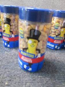 lot 153 image: 12- 7 oz Jars Planters Dry Roasted ...