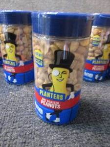lot 154 image: 12- 7 oz Jars Planters Dry Roasted ...