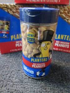 lot 162 image: 12- 7 oz Jars Planters Dry Roasted ...