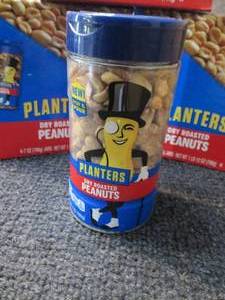lot 163 image: 12- 7 oz Jars Planters Dry Roasted ...