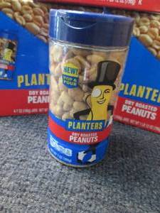 lot 164 image: 12- 7 oz Jars Planters Dry Roasted ...