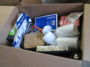 lot 199 image: Box of Misc Office Products...