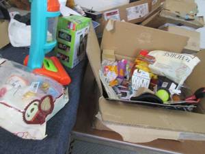 lot 239 image: Box of Assorted Toys & Misc...