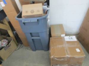 lot 243 image: Corner of UnsoldUnclaimed Items in...