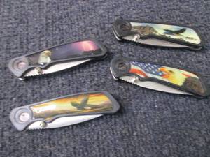 lot 244 image: 4 Pocket Knives...