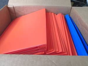 lot 262 image: Box of Poly Binders...