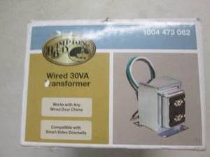 lot 32 image: hampton bay wired 30va transformer...