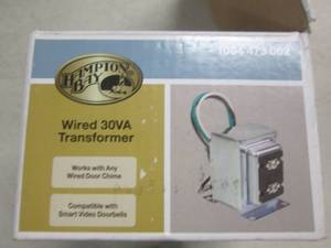lot 41 image: hampton bay wired 30va transformer...