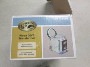 lot 42 image: hampton bay wired 30va transformer...