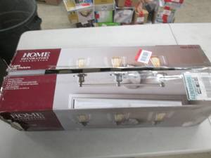 lot 46 image: home decorators 3-light vanity fixt...