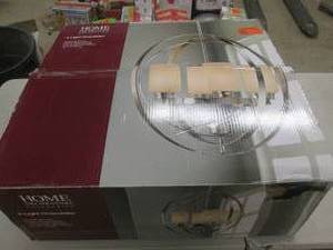 lot 50 image: home decorators 4-light chandelier ...