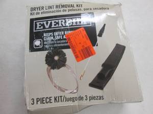 lot 67 image: dryer lint removal kit used ...