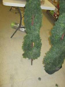 lot 91 image: 2 fake trees 1 is missig pot ...