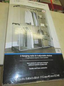 lot 97 image: mainstays closet organizer ...