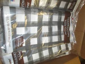 lot 149 image: big box of table covers cups napkin...