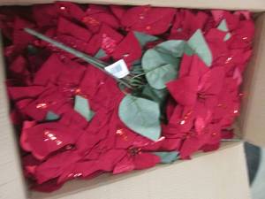 lot 165 image: box of fake flowers ...