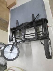 lot 176 image: foldable sports wagon missing 1 whe...