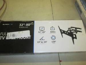 lot 178 image: blackfin 32-80 inch full motion tv ...