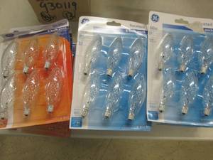 lot 120 image: 156 packs of lights some may be br...