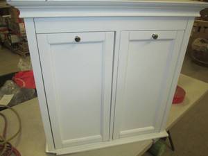 lot 193 image: cabinet hamper small broken spot on...