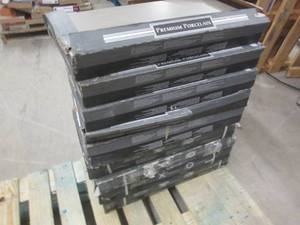 lot 197 image: 9 cases of premium porceiln tile 12...