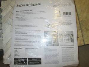 lot 201 image: 10 packages of angora herrinbone sh...