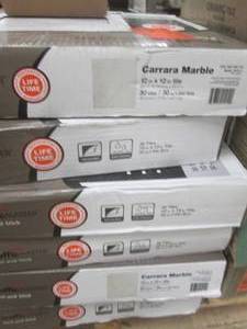 lot 215 image: 6 packages of traffic master peel a...