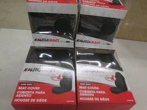 lot 262 image: autocraft sleek ergo seat covers 4 ...